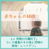 ６ヶ月間の内服終了！小学校からの結核調査票とは？