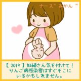 【2019】妊婦さん気を付けて！りんご病感染者はすぐそこにいるかもしれません。